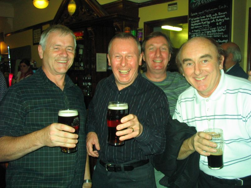 Kevin Williams, Colin Wood, John Gilbert and Frank Williams